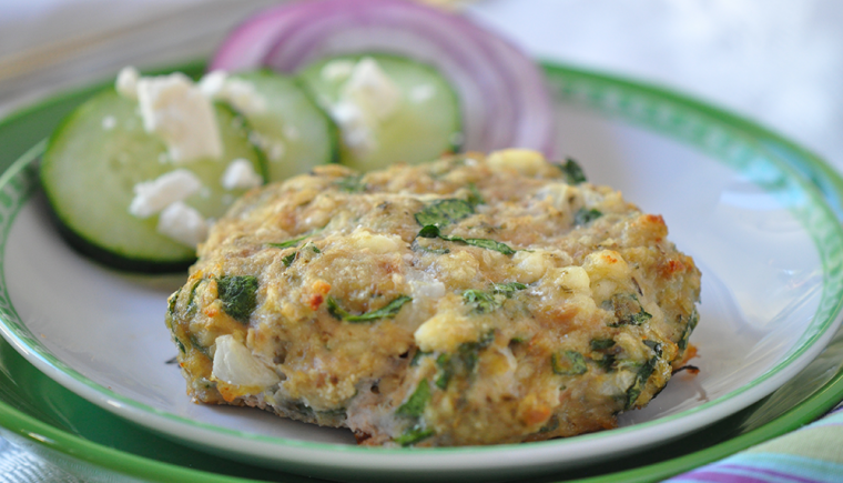 greek chicken burgers